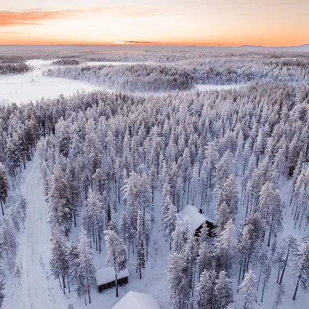 Villa Pyhae Saukonpiilo à Pelkosenniemi Extérieur photo